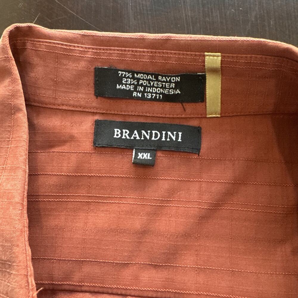 brandini mens shirt XXL short Sleeve 0017